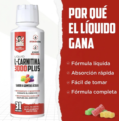 Carnitina Líquida 3000+